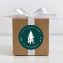 Search for winter pine tree stickers Green and white
