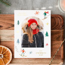 Search for ski christmas cards Modern