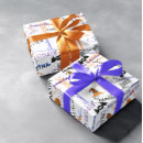 Search for trick or treat wrapping paper Pumpkin