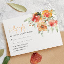 Search for apricot rsvp cards Elegant
