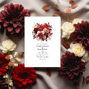Search for scarlet wedding invitations Watercolor