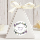 Search for watercolor lavender stickers Wreath