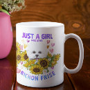 Search for dog girl mugs Just a girl