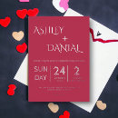 Search for magenta and silver wedding invitations Elegant