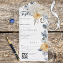 Search for yellow and white invitations Boho