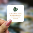 Search for monstera wedding stickers Elegant