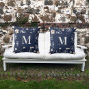 Search for navy and cream cushions Blue and white