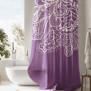 Search for white lace shower curtains Purple