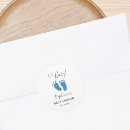 Search for baby foot prints stickers Blue