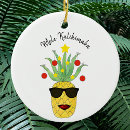 Search for fruit christmas tree decorations Watercolor