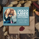 Search for 70s party save the dates Retro