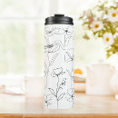 Search for poppy travel mugs Black and white