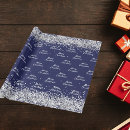 Search for silver and blue christmas wrapping paper Winter
