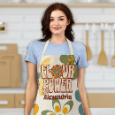 Search for hippie flowers aprons Hippy