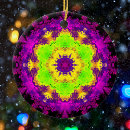 Search for psychedelic christmas tree decorations Mandala