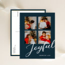Search for joyful christmas cards Photo collage