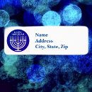 Search for hebrew return address labels Hannukah