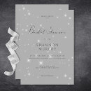 Search for grey bridal shower invitations Elegant