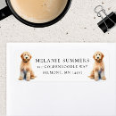 Search for dog breeder return address labels Pet