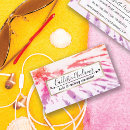 Search for tie dye business cards Modern