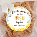 Search for bee first birthday stickers Cute