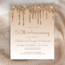 Search for golden glitter invitations Modern