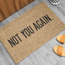 Search for not you again doormats Oh no