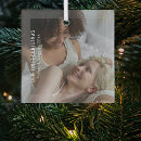 Search for our first photo christmas tree decorations Couple