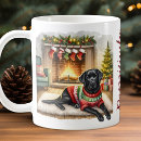 Search for black holiday mugs Dog lover