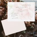Search for blossoms wedding invitations Blush