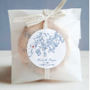 Search for map wedding stickers Navy blue