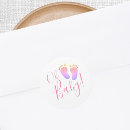 Search for baby girl envelope seals Cute