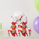 Search for joker wrapping paper Jester