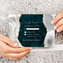 Search for teal gold wedding invitations Stone