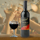 Search for 60th birthday wine labels Celebration
