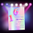 Search for neon sweet 16 invitations Modern