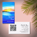 Search for tropical business cards Colourful