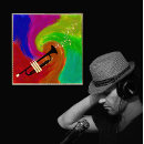 Search for abstract music art Musical notes