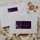 Search for plum wedding return address labels Chic