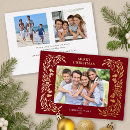 Search for gold frame christmas cards Red and gold