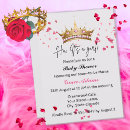 Search for princess baby girl shower invitations Royal