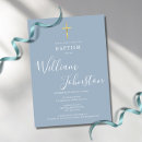 Search for blue and gold christening invitations Baptism