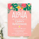 Search for tropical hawaiian retirement invitations Luau