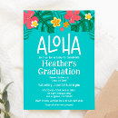 Search for aloha graduation invitations Hawaiian