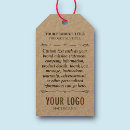 Search for retail hang tags Your logo here