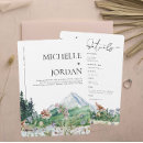 Search for mountain wildflowers invitations Rustic