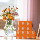 Search for initials wrapping paper For him