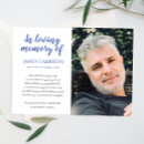 Search for horizontal funeral invitations Modern
