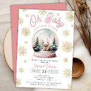 Search for arctic animals invitations Pink