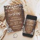 Search for lace save the dates String lights